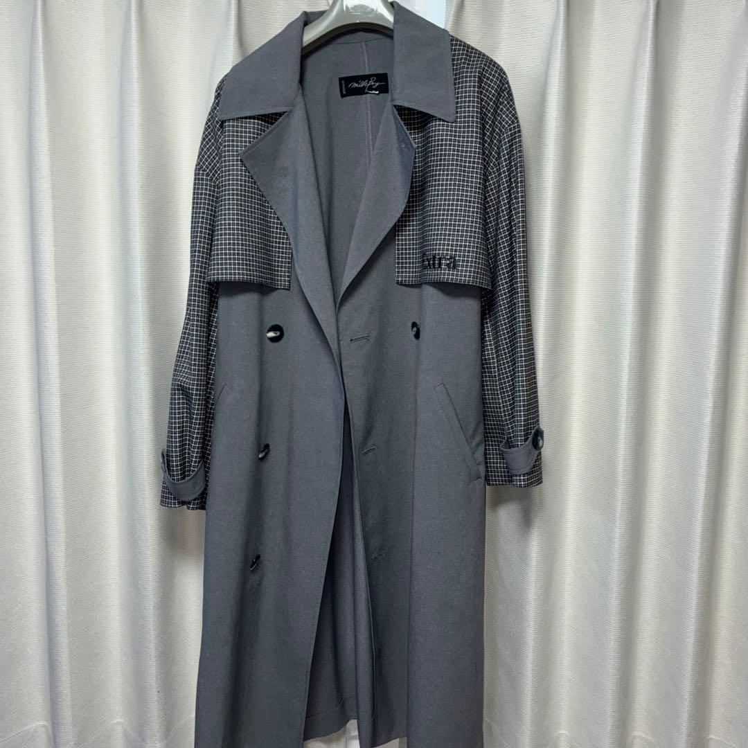 Mille Ray グレー トレンチコート sample品 ストレッチトレンチコート グレー MAJI【AOKI公式通販】