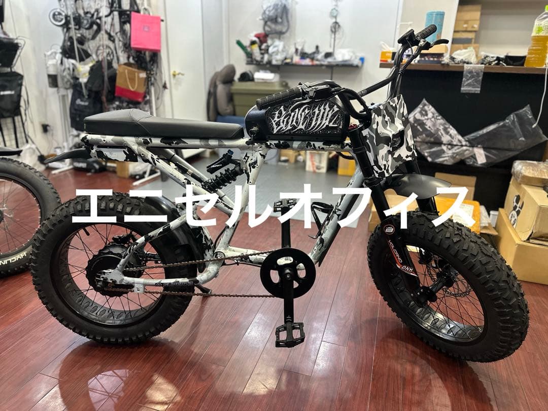 Super73-RX迷彩台湾モデル車番ありトルクセンサー合法仕様