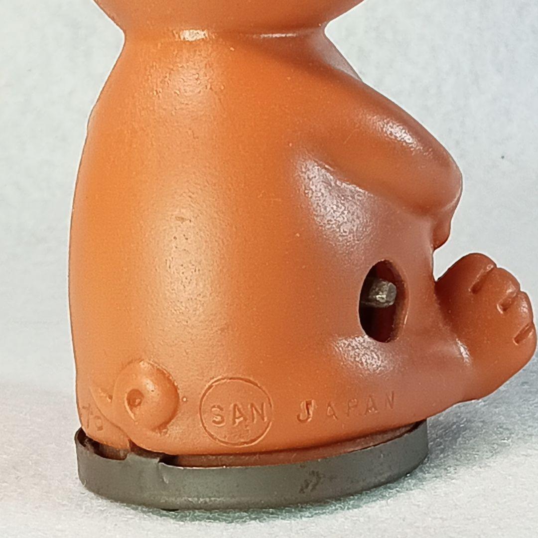 マルサン 快獣ブースカ 丸美屋 あじかつを ノベルティ版 ゼンマイ 怪獣 ソフビ