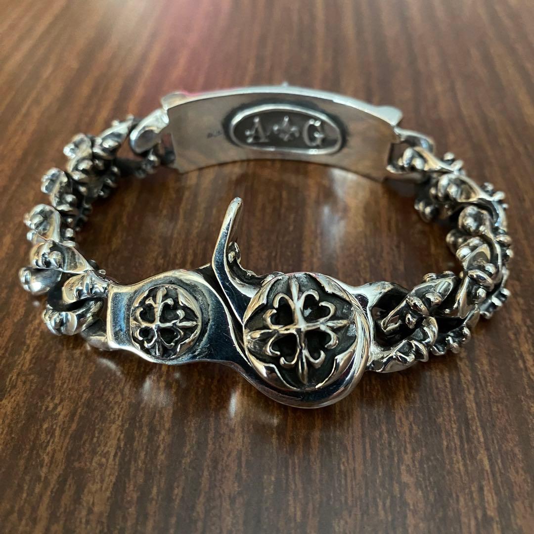 A&G クロスモチーフ ブレスレットシルバー925 - メルカリ