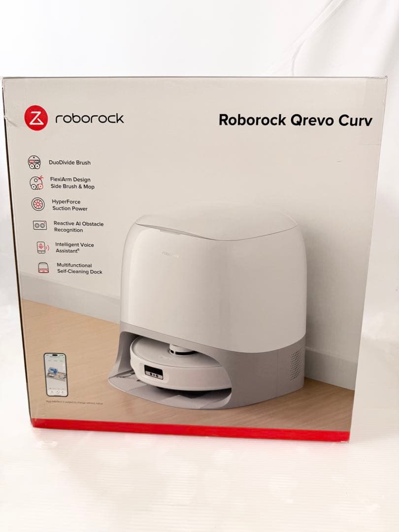 Roborock Qrevo Curv ロボロック　未使用品　ロボット掃除機 Amazon | roborock(ロボロック) Qrevo CurvC ロボット掃除機 水拭き