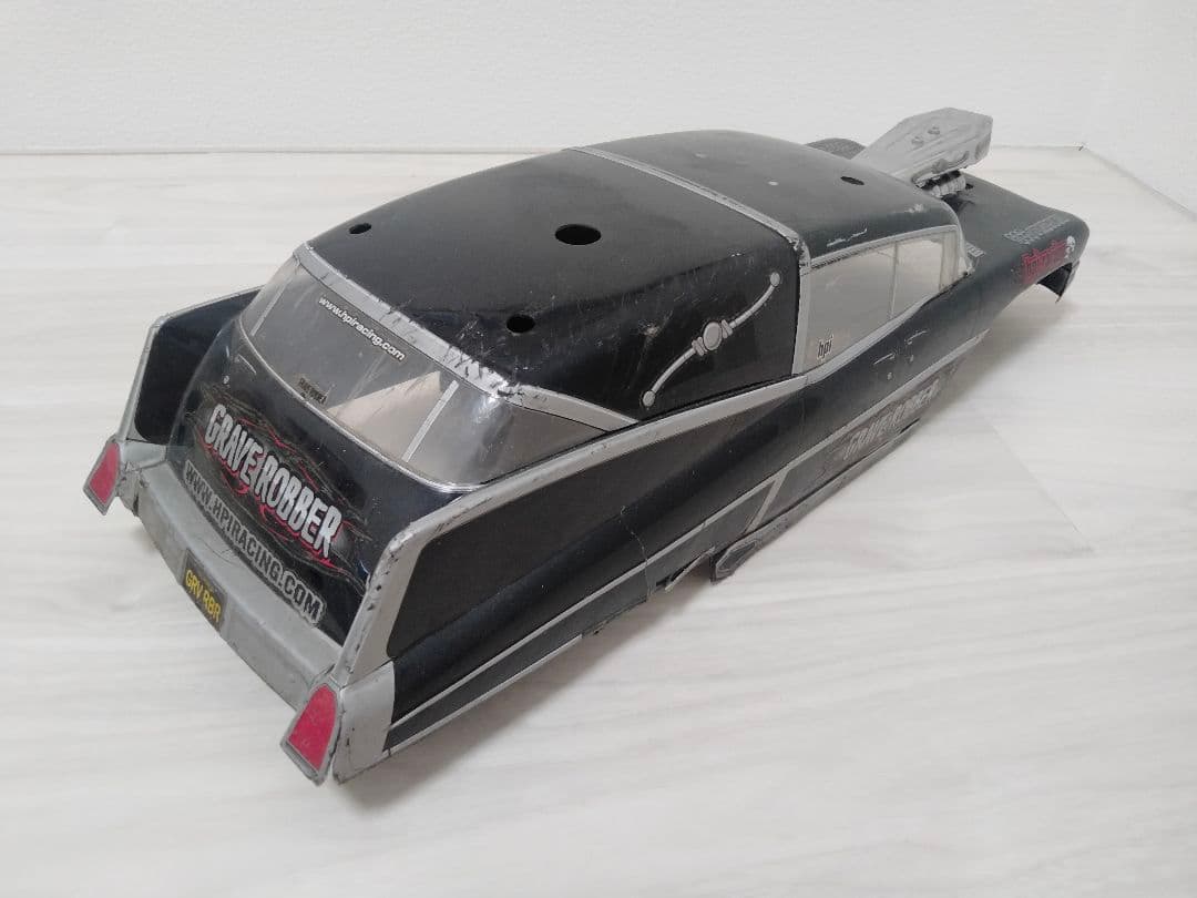 送料込グレイブロバーボディ　HPIサベージ　エンジンラジコン　モンスタートラック