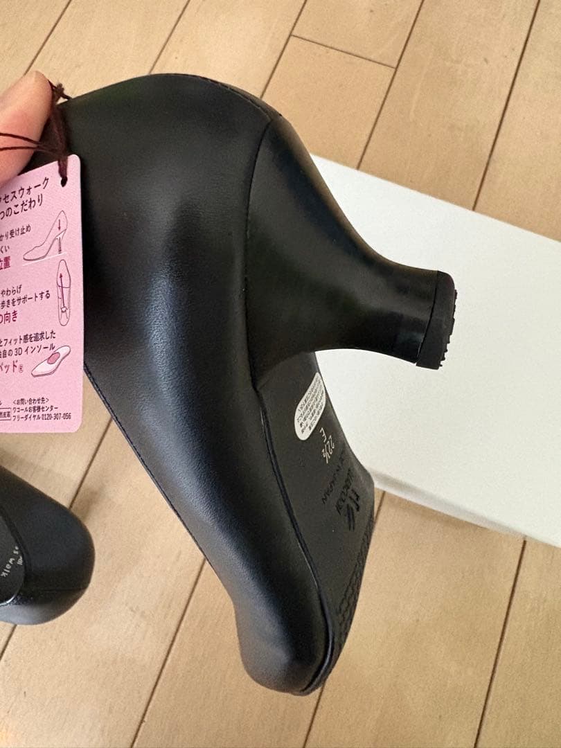 success walk パンプス WFN050 ブラック 22.5cm E