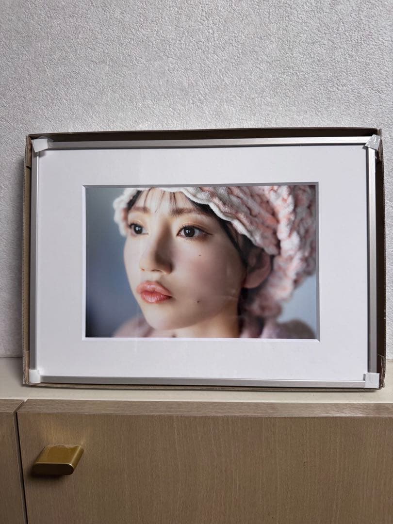 七沢みあ写真展「ナナカケル」 Sサイズ写真2点　裏面直筆サイン入り