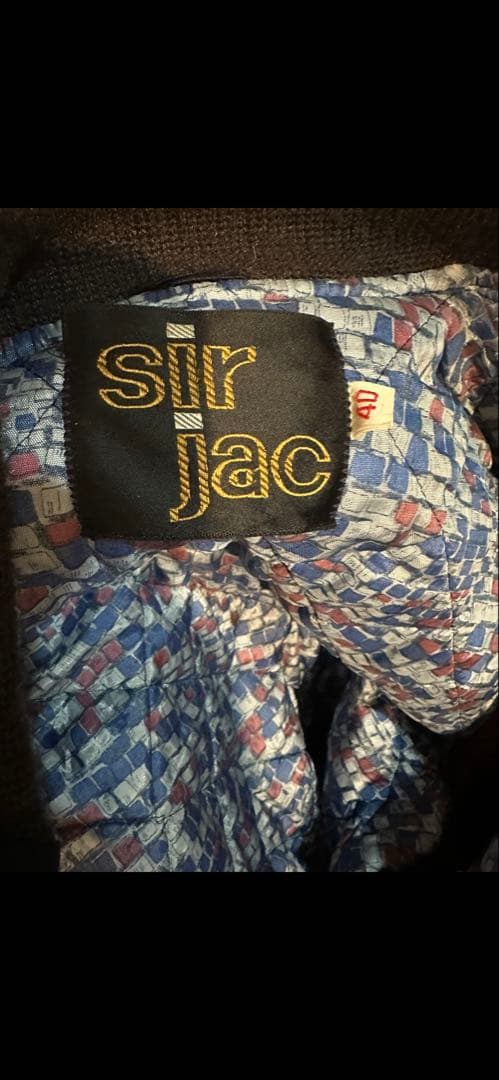 ン様 破格オークション70s SirJac ダービージャケット ネイビー 4
