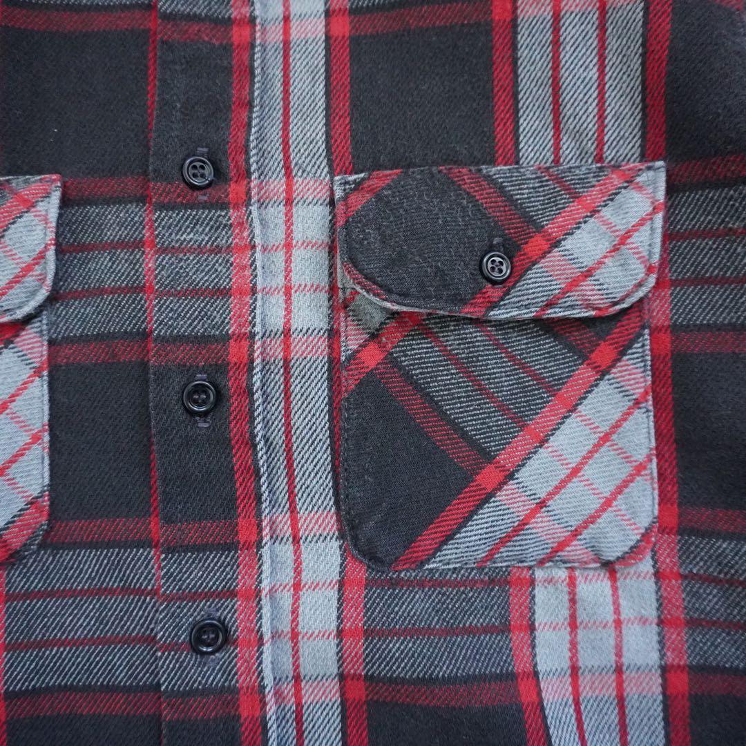 80s】FIVEBROTHERファイブブラザー ネルシャツ USA製 M - メルカリ