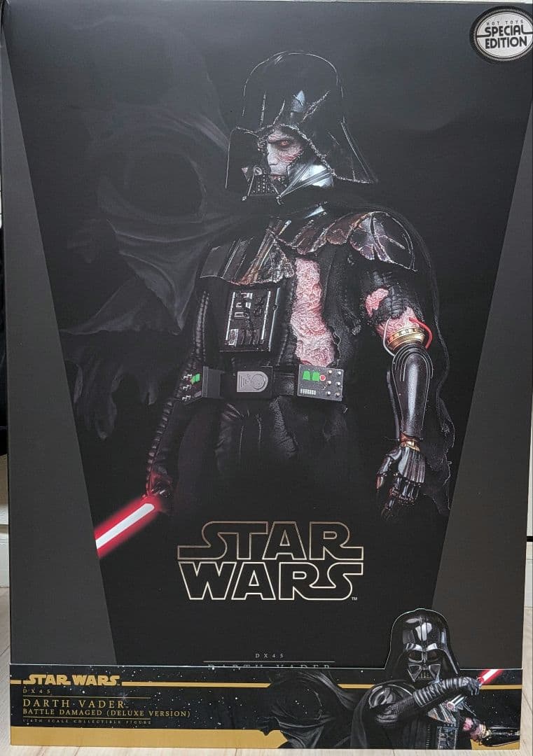 ダースベイダー　バトルダメージ　1/6 ダース・ベイダーHOT TOYS