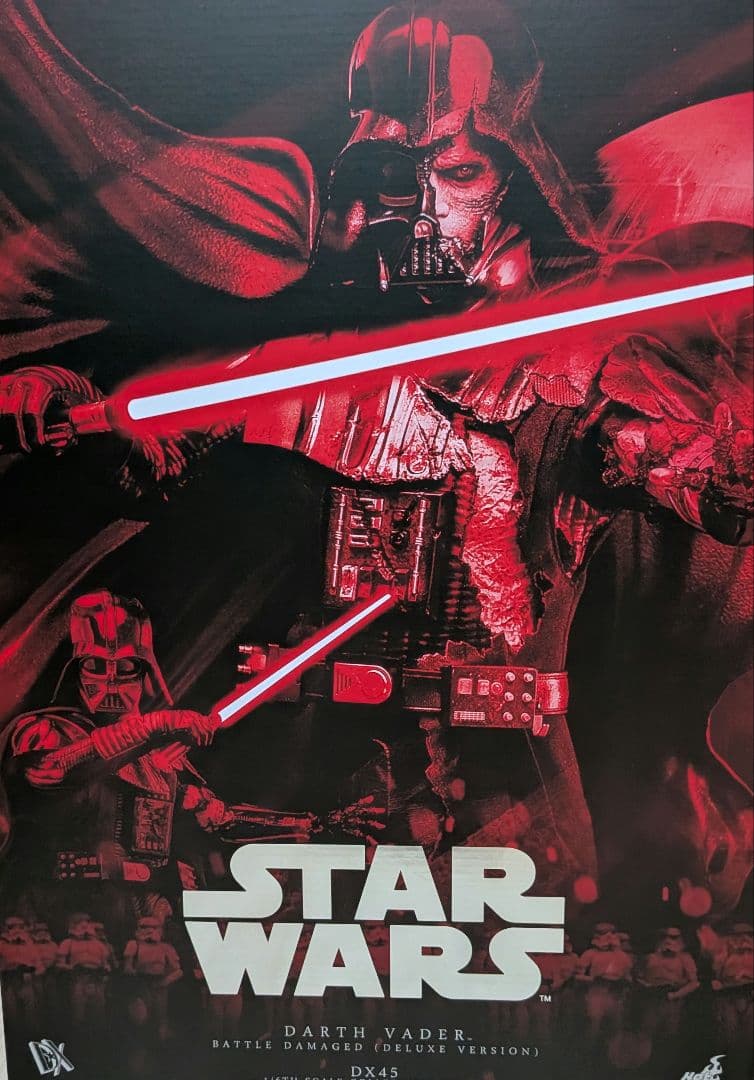 ダースベイダー　バトルダメージ　1/6 ダース・ベイダーHOT TOYS