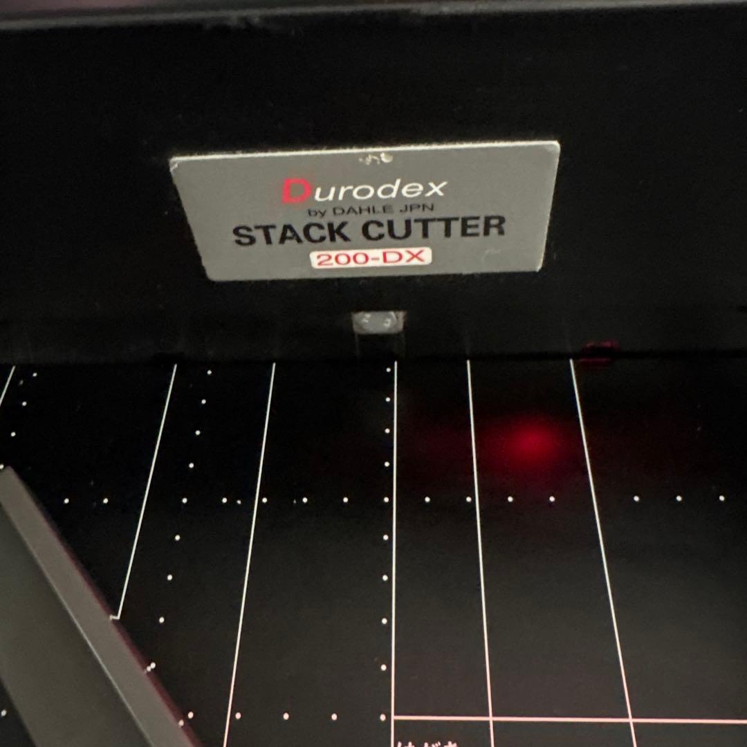 Durodex 200DX 裁断機 刃ジャンク