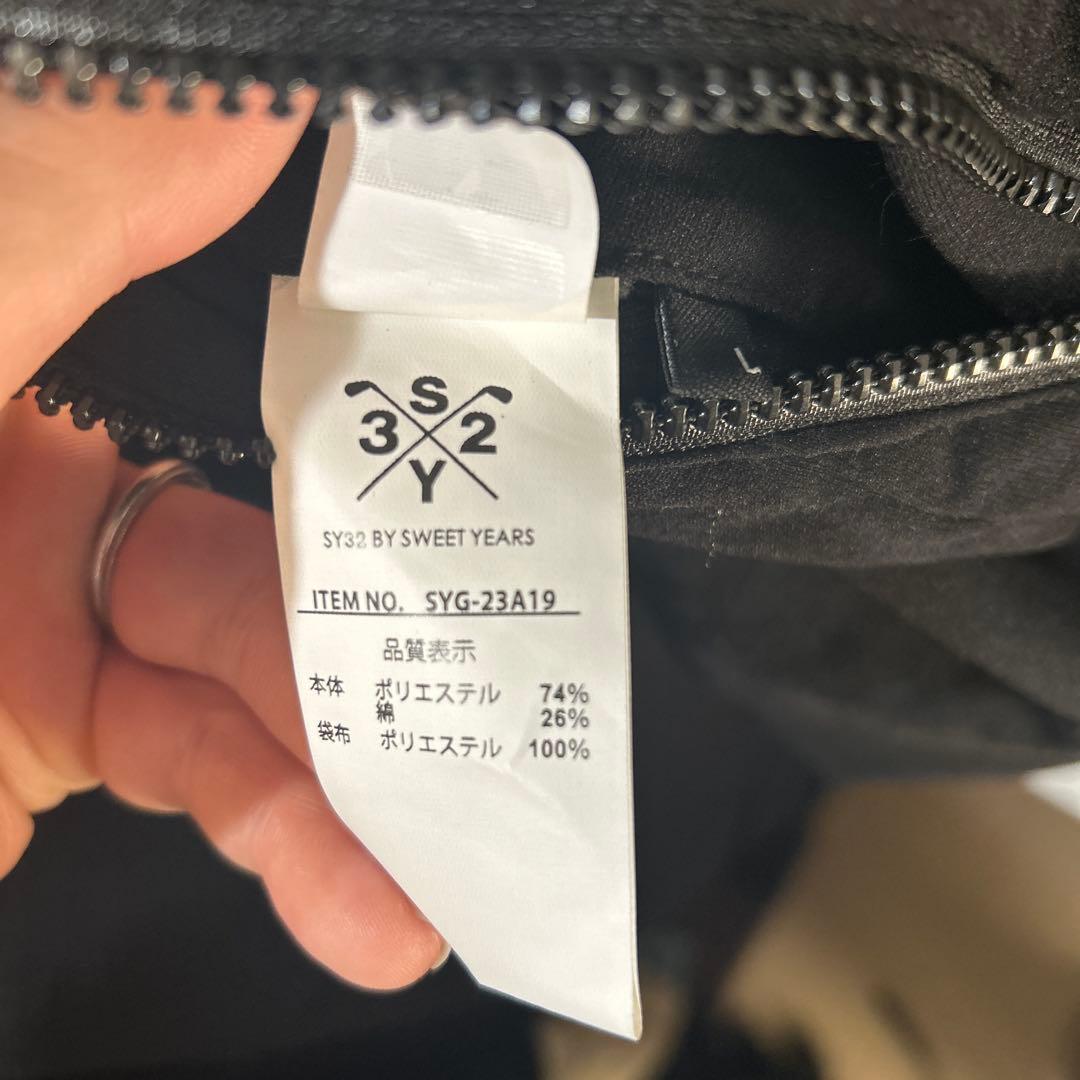 美品】SY32 GOLF ドライストレッチジャケット 黒 Lサイズ - メルカリ