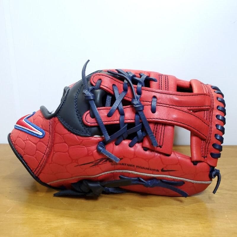NIKE 岩村モデル 限定版 クロコダイル柄レザー 美品 内野用 軟式