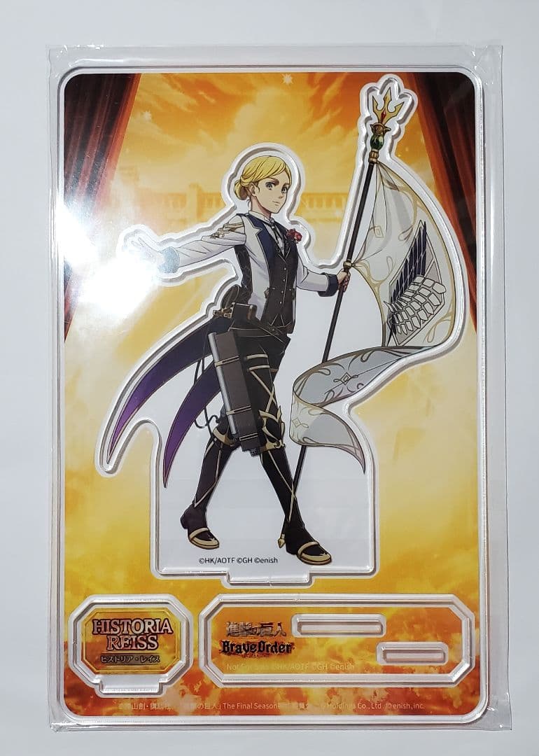 進撃の巨人Braveorder ブレオダ クリスタ アクリルスタンド - メルカリ