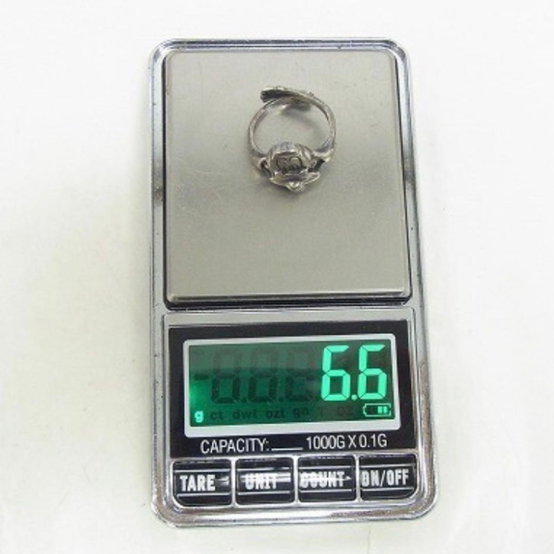 プルート シルバー925 リング 13 14号 刻印 ヴィンテージ レトロ