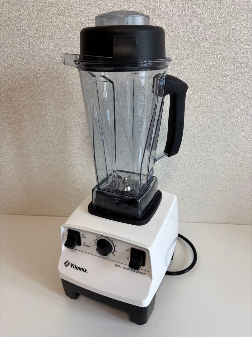 美品！ホワイトカラー Vitamixレシピブック付き/2018年東急百貨店で