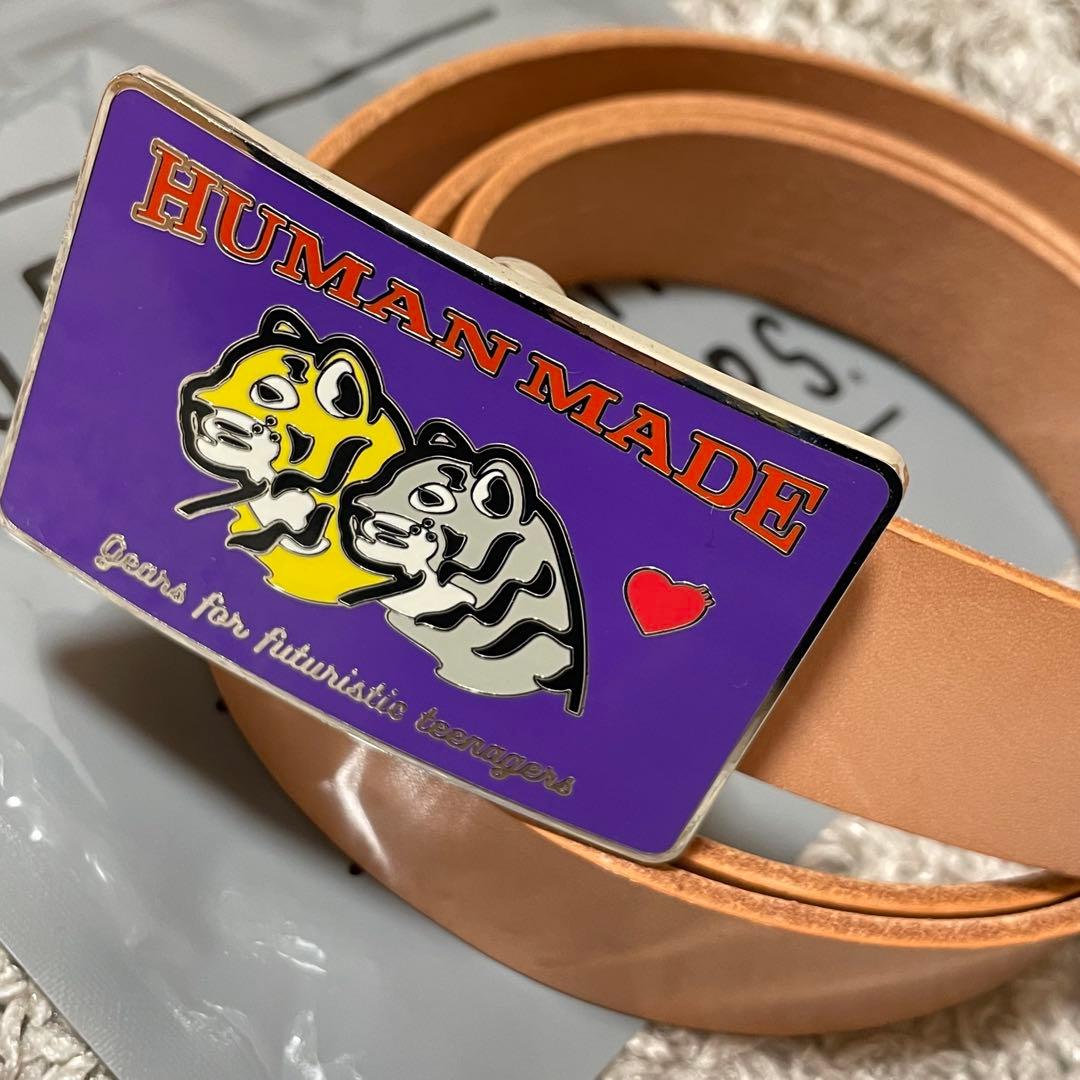 美品✤ ヒューマンメイド レザーベルト HUMANMADE LEATHER - メルカリ