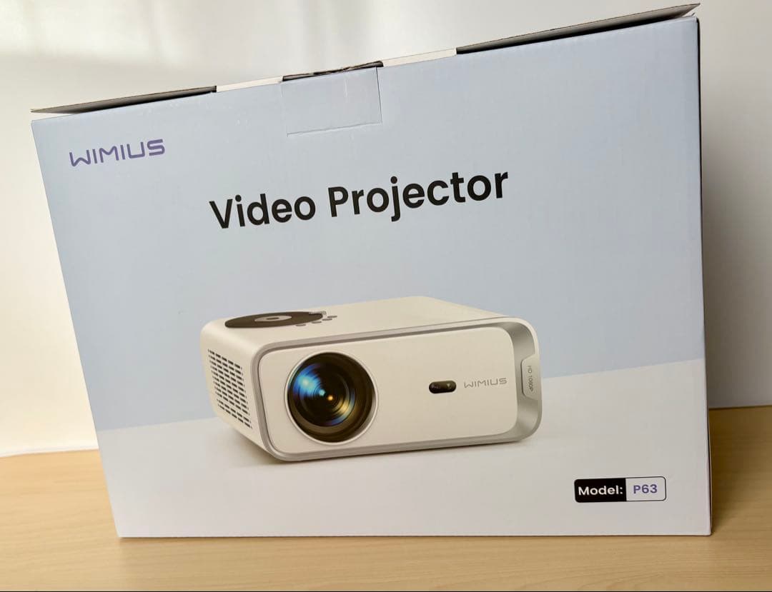 【美品】WIMIUS P63 ビデオプロジェクター 本体　付属品 WiMiUS Home Projector P63 – WiMiUS Official