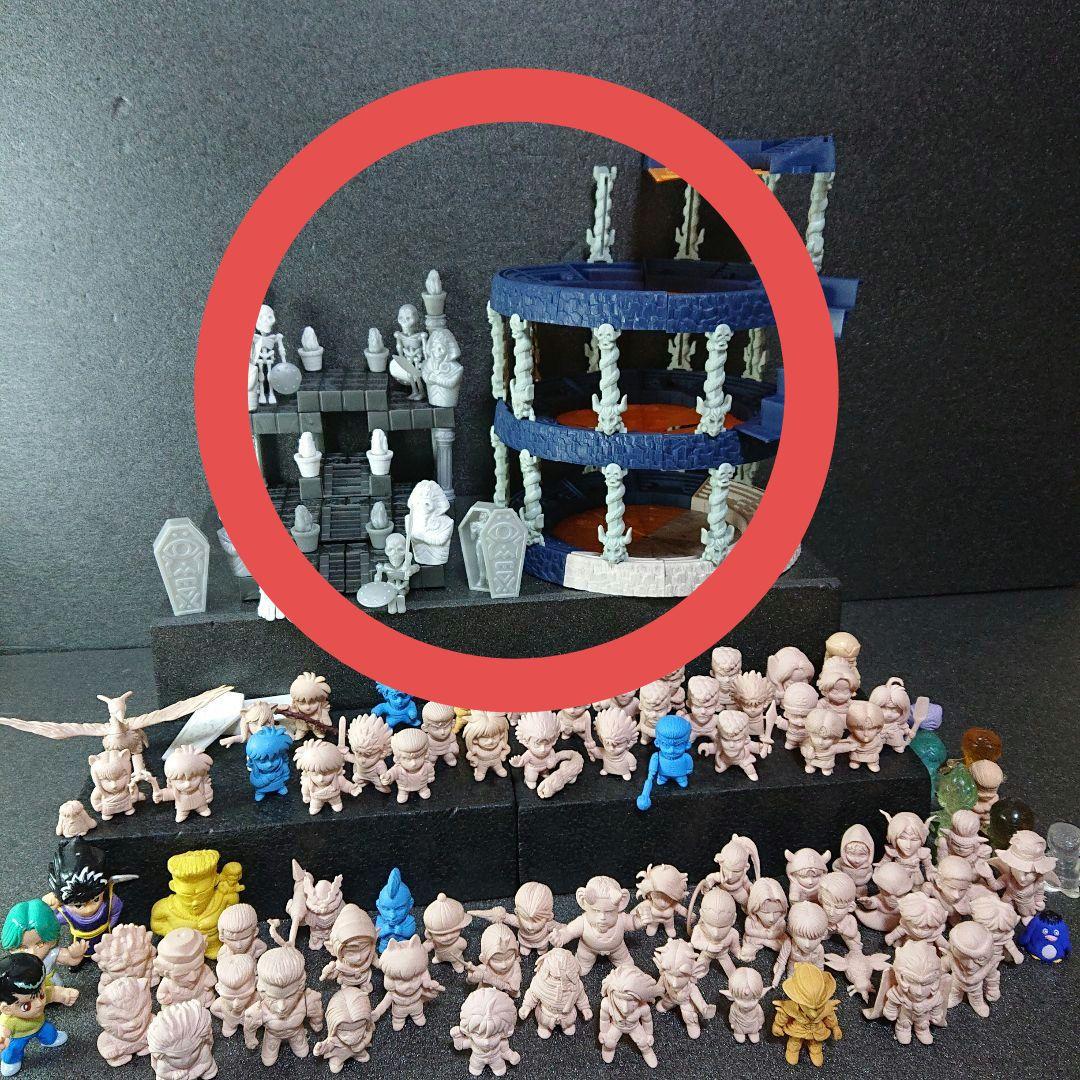 幽遊白書 森永 ゴム人形の ジオラマ セットのみ - メルカリ