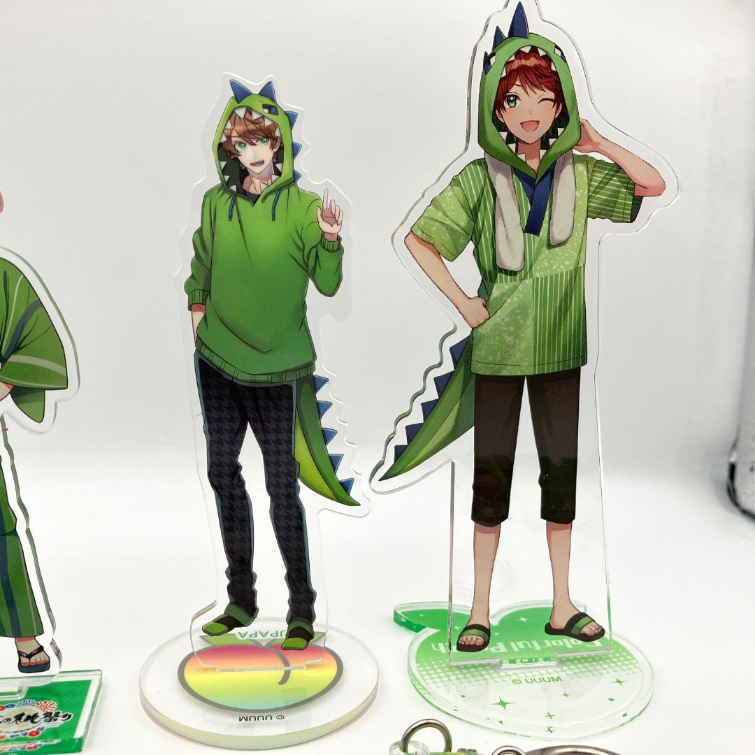 カラフルピーチ じゃぱぱ アクリルスタンド キーホルダー カード 9点