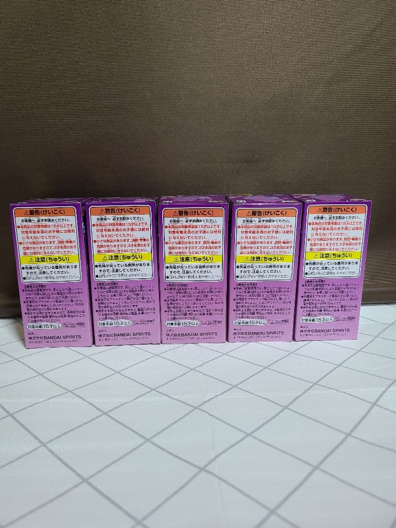 ワンピースフィギュア　ルフィギア5ニカ　ワーコレA～Eコンプリートセット