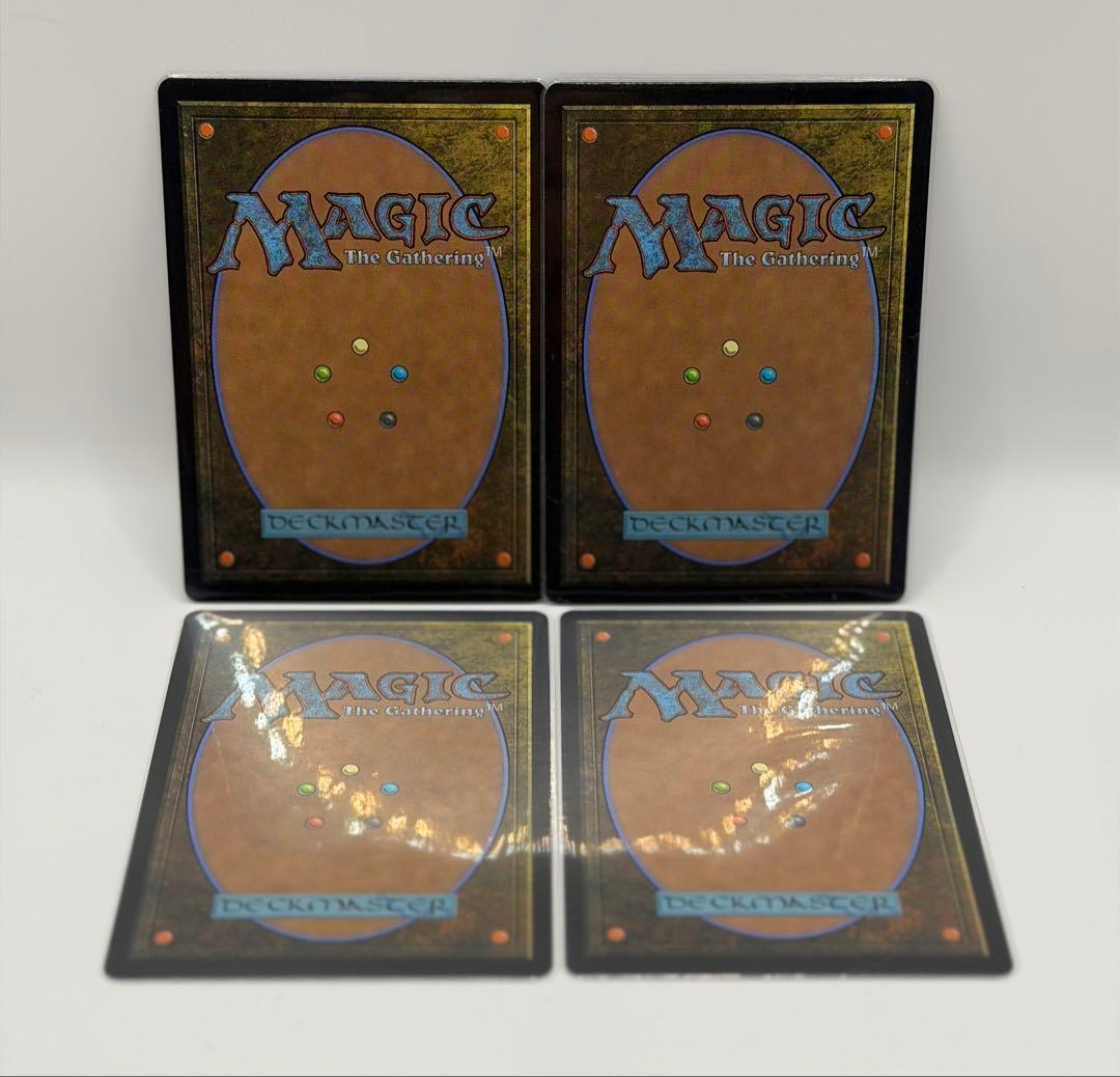 MTG シングル販売 迷える黒魔道士、ビビ 神話レア 4枚セット販売