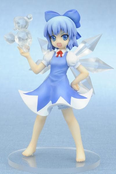 【新品】東方Project 氷の小さな妖精 チルノ(ノンスケールPVC製)