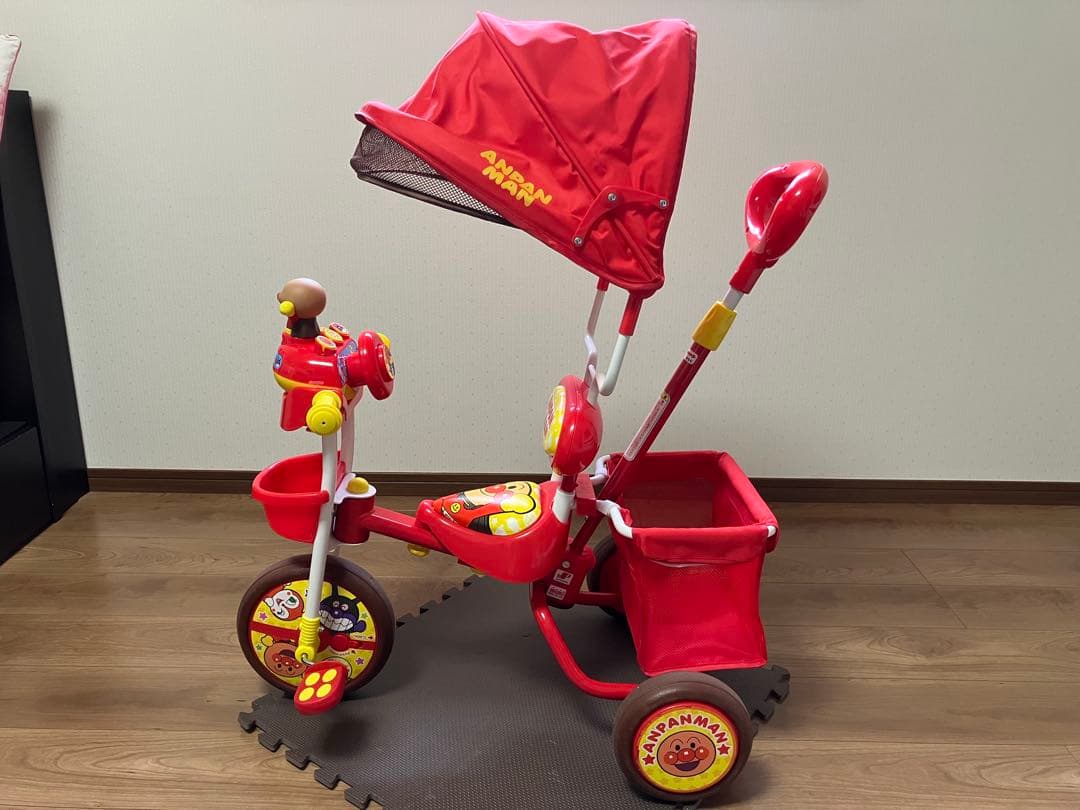 アンパンマン デラックス　三輪車