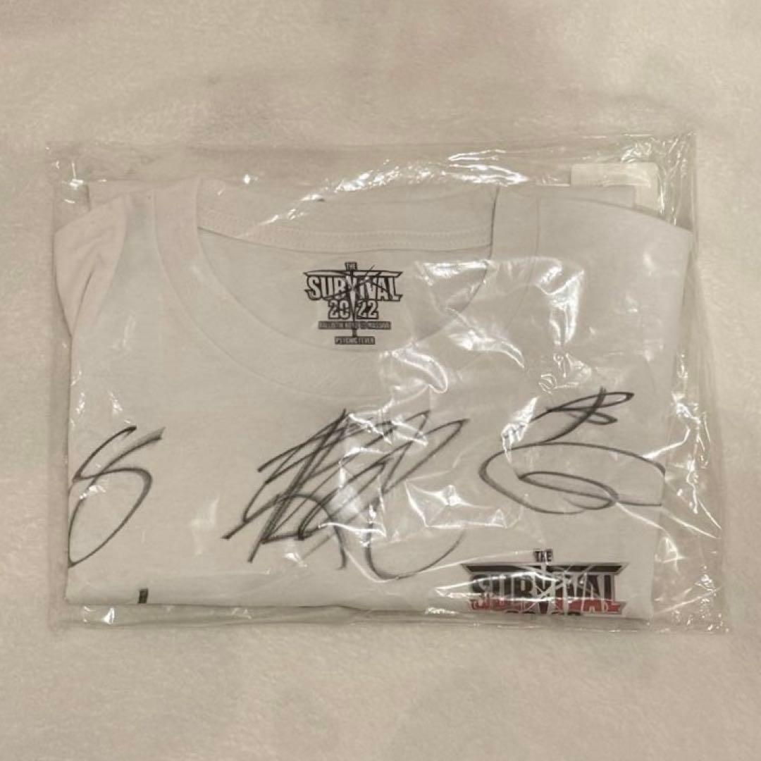 〈期間限定値下げ〉THE SURVIVAL 2022 サイン入り Tシャツ