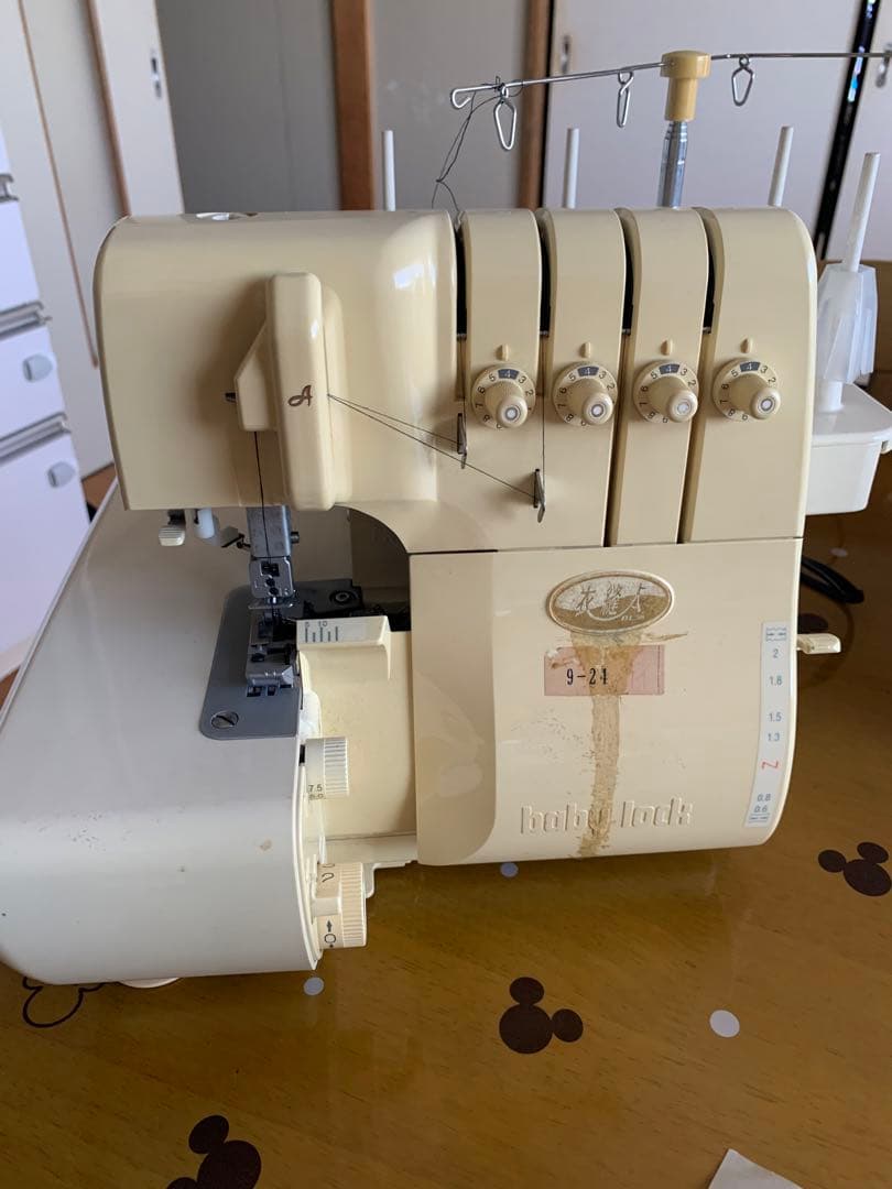 衣縫人 ロックミシンBL56 ロックミシン買いました「babylock ベビーロック BL5600 衣縫人」購入