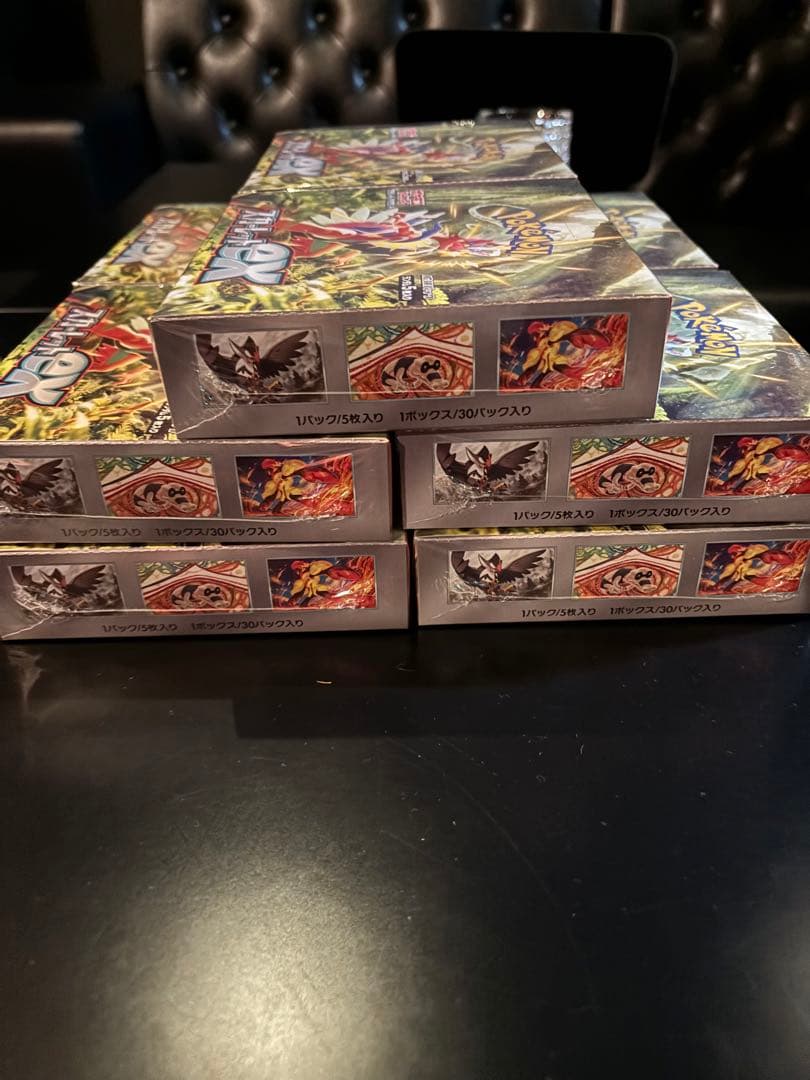 ポケカ　スカーレットex シュリンク付き未開封　10BOX