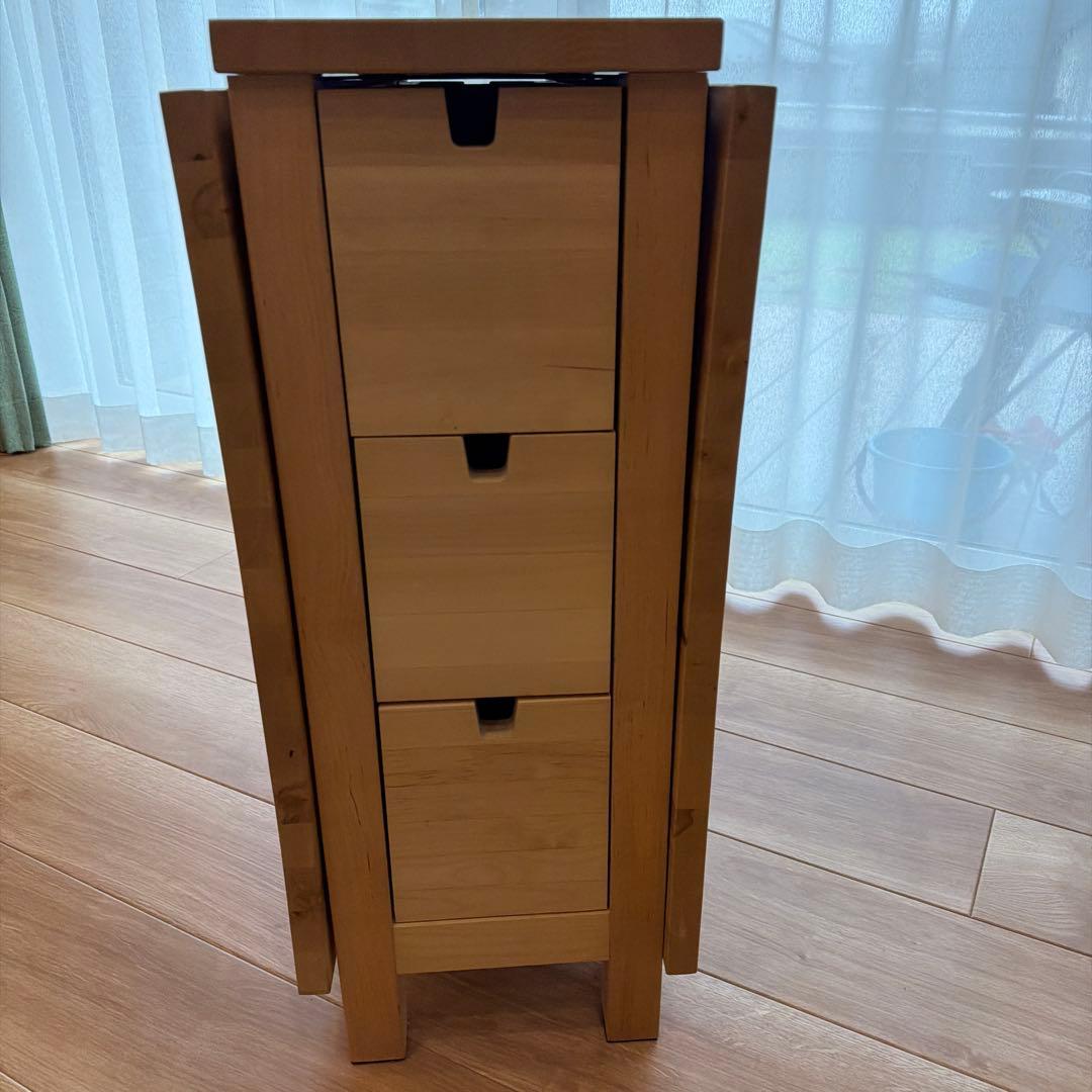 イケア NORDEN ノールデン 折りたたみテーブル - メルカリ