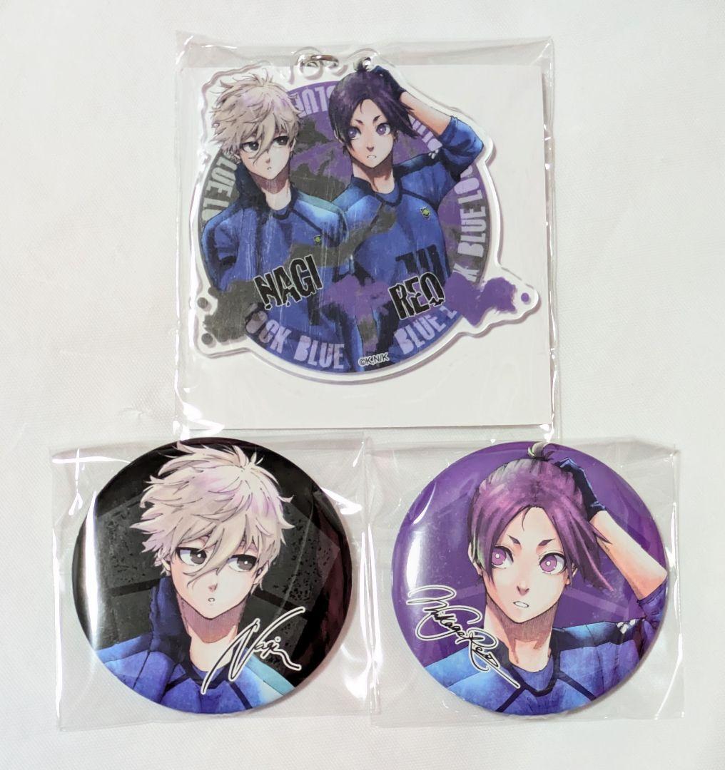 ブルーロック くじメイト 凪 玲王 アクリルキーホルダー 27巻 特典 缶