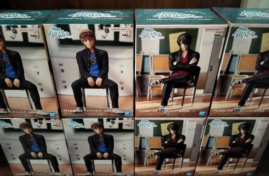 3年Z組 銀八先生デスクフィギュア 沖田 高杉 8体セット