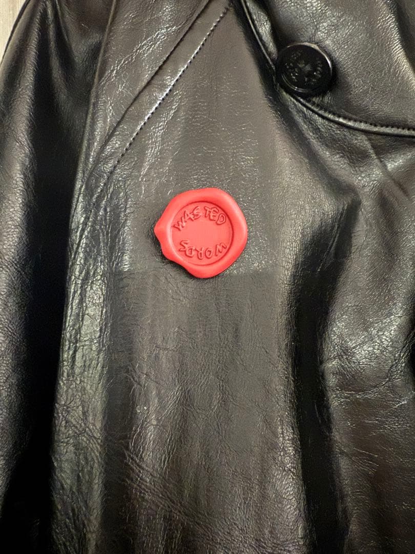 SHINYAKOZUKA \"TRENCH\" Sサイズ　レザー　トレンチコート