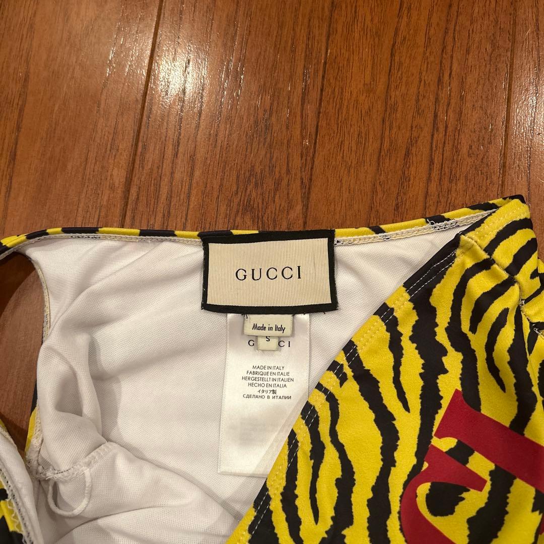 sweet様専用】即発 GUCCI プレミア アニマル ワンピース 水着 - メルカリ