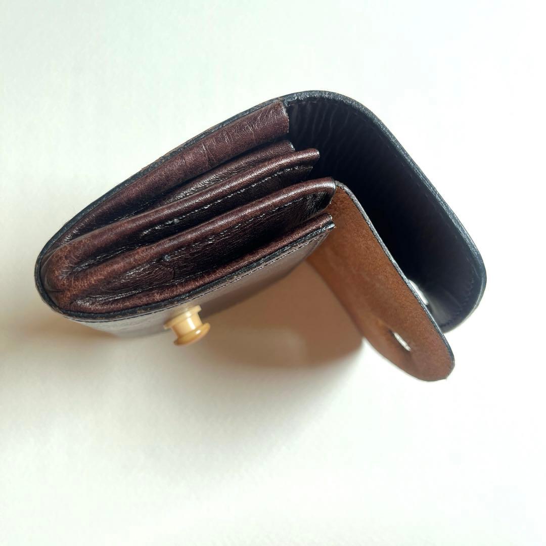 ハンスオスター ライラックスモールパース ブラウン色 - メルカリ