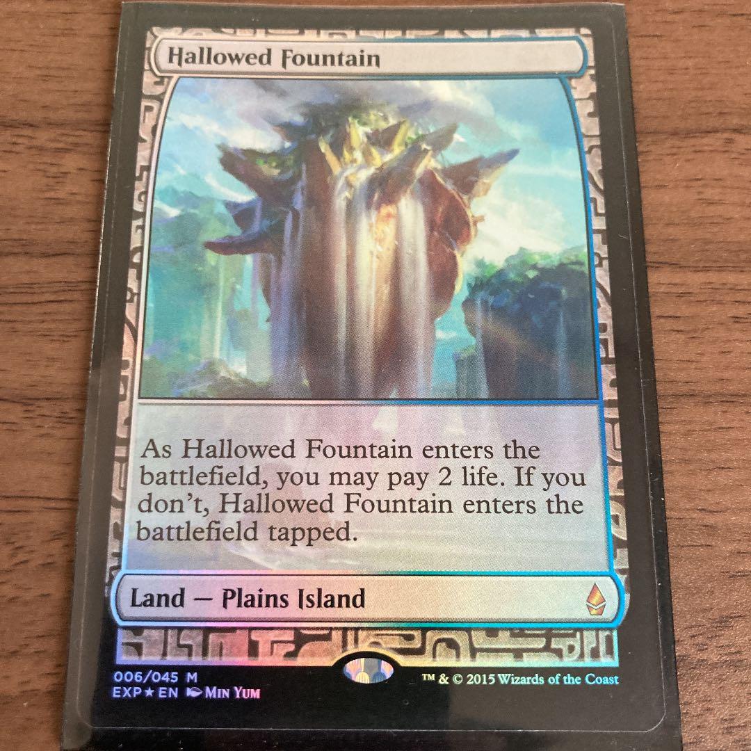Hallowed Fountain 神聖なる泉 FOIL 006⁄045 MTG MTG マジック・ザ