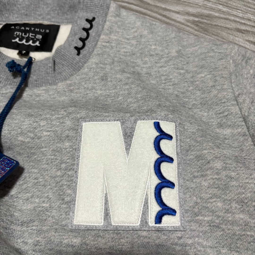 ⭐️新品未使用 ムータマリン モックネックスウェット グレー サイズ7