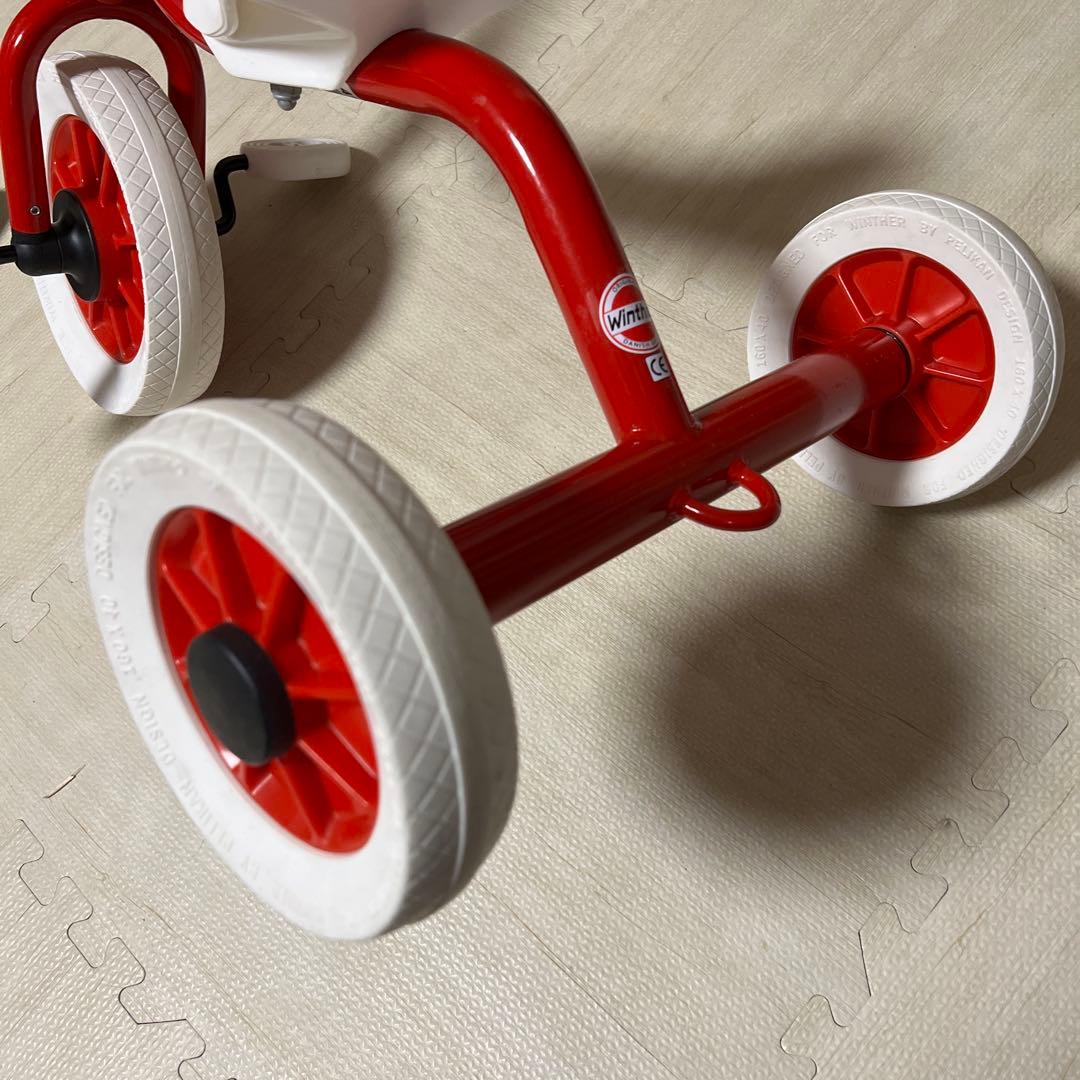 高級品　winther 赤白　三輪車