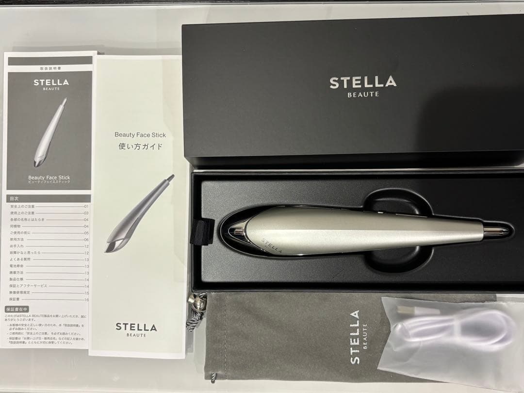 【美品】STELLA BEAUTE ビューティフェイススティック　美顔器　ステラ STELLA BEAUTE（ステラボーテ） ビューティフェイススティック リン