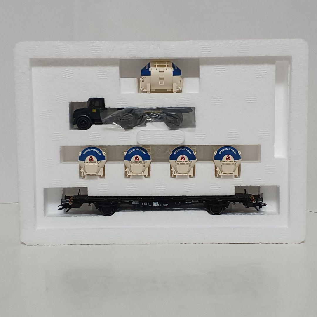 メルクリン DB コンテナ輸送車 トラック付き