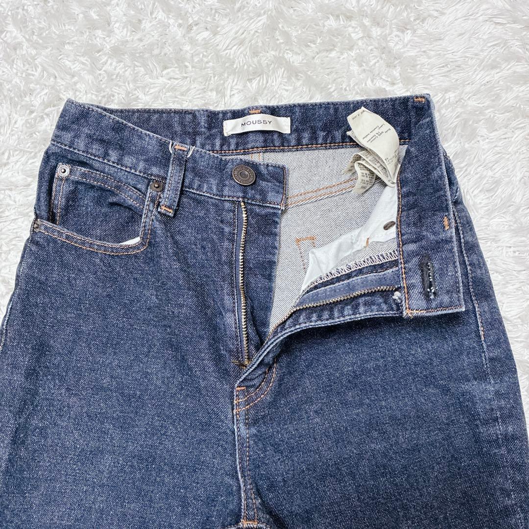 MOUSSY マウジー MVS FLARE フレアデニム インディゴ 25 赤耳 - メルカリ