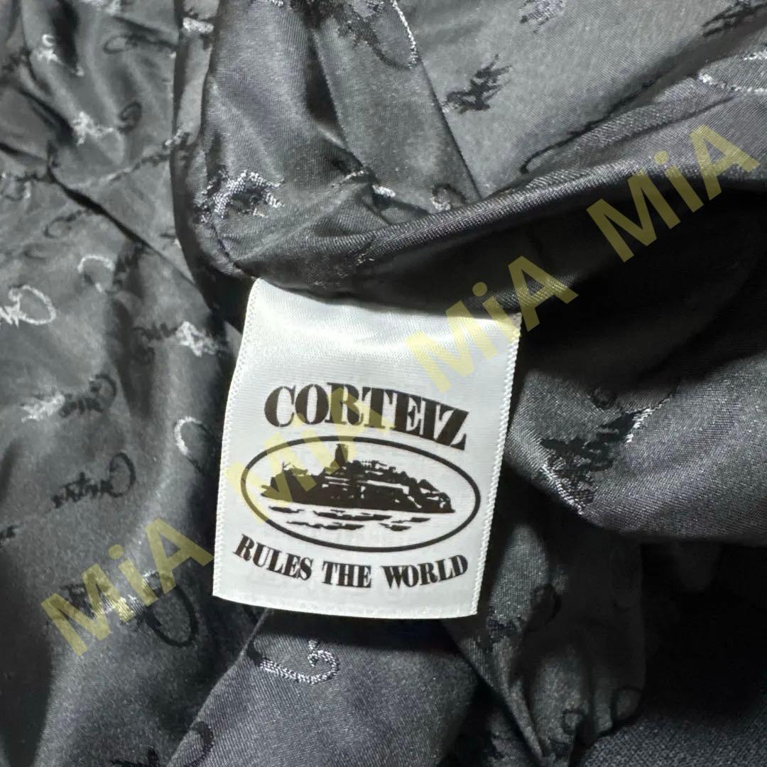 Corteiz ベロアトラックジャケット＆パンツ セットアップ M ブラック