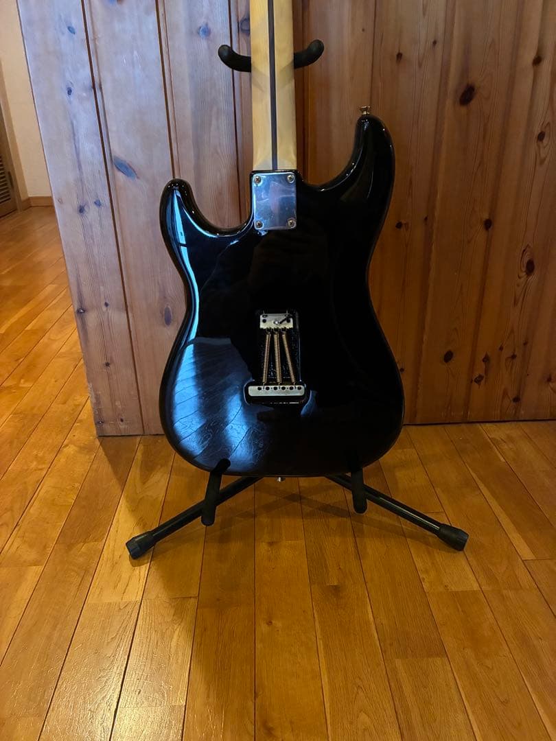 エレキギター ストラトキャスタータイプ SSH ブラック