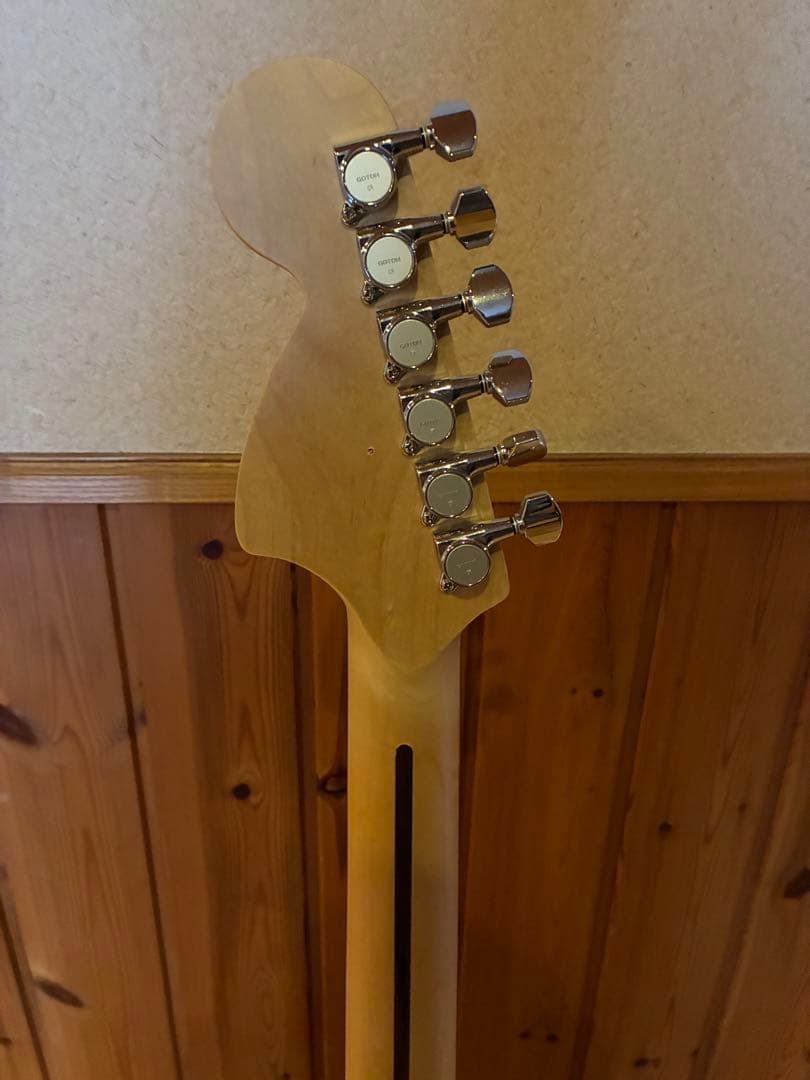 エレキギター ストラトキャスタータイプ SSH ブラック