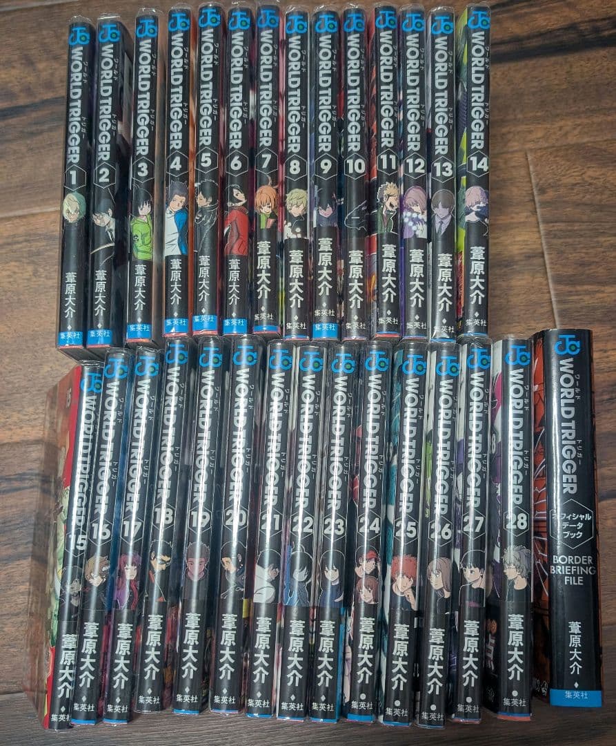 ワールドトリガー 葦原大介 1〜29巻+データブック 既刊全巻セット