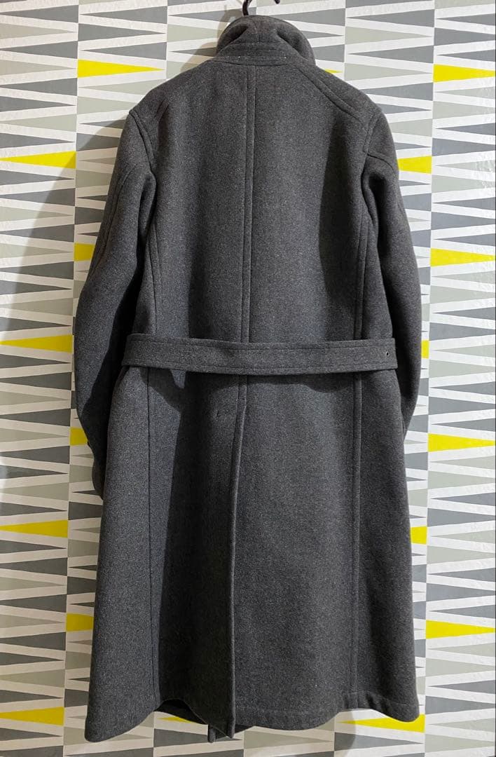 SCYE BASICS モーターサイクルコート ウールカシミヤ グレー 36 - メルカリ