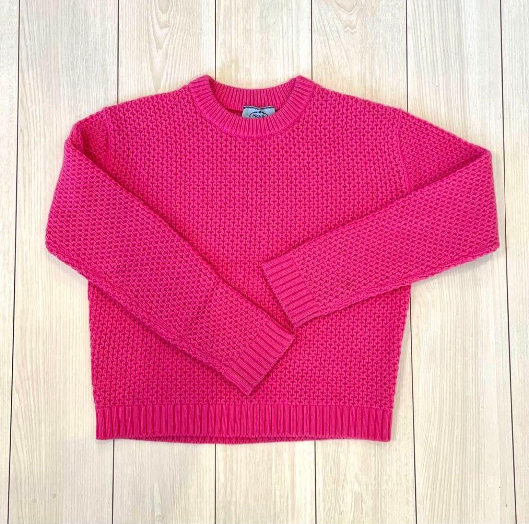 PRADA ニット セーター ピンク st ピンク系 PRADA(プラダ) ニット・セーター(レディース) - ブランド