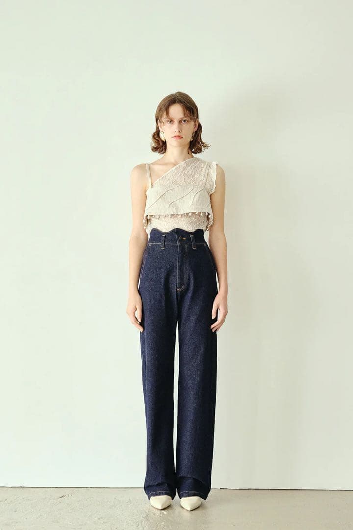 EAPHI WAVE DESIGN HIGH WAIST DENIM サイズ1 - メルカリ
