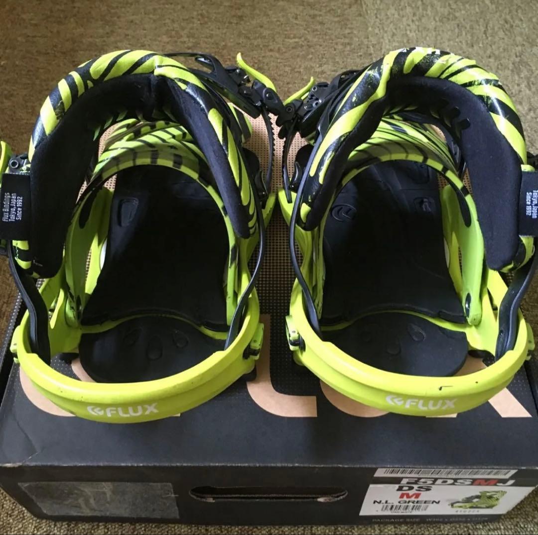 FLUX DS Mサイズ　N.L.GREEN スノーボードビンディング