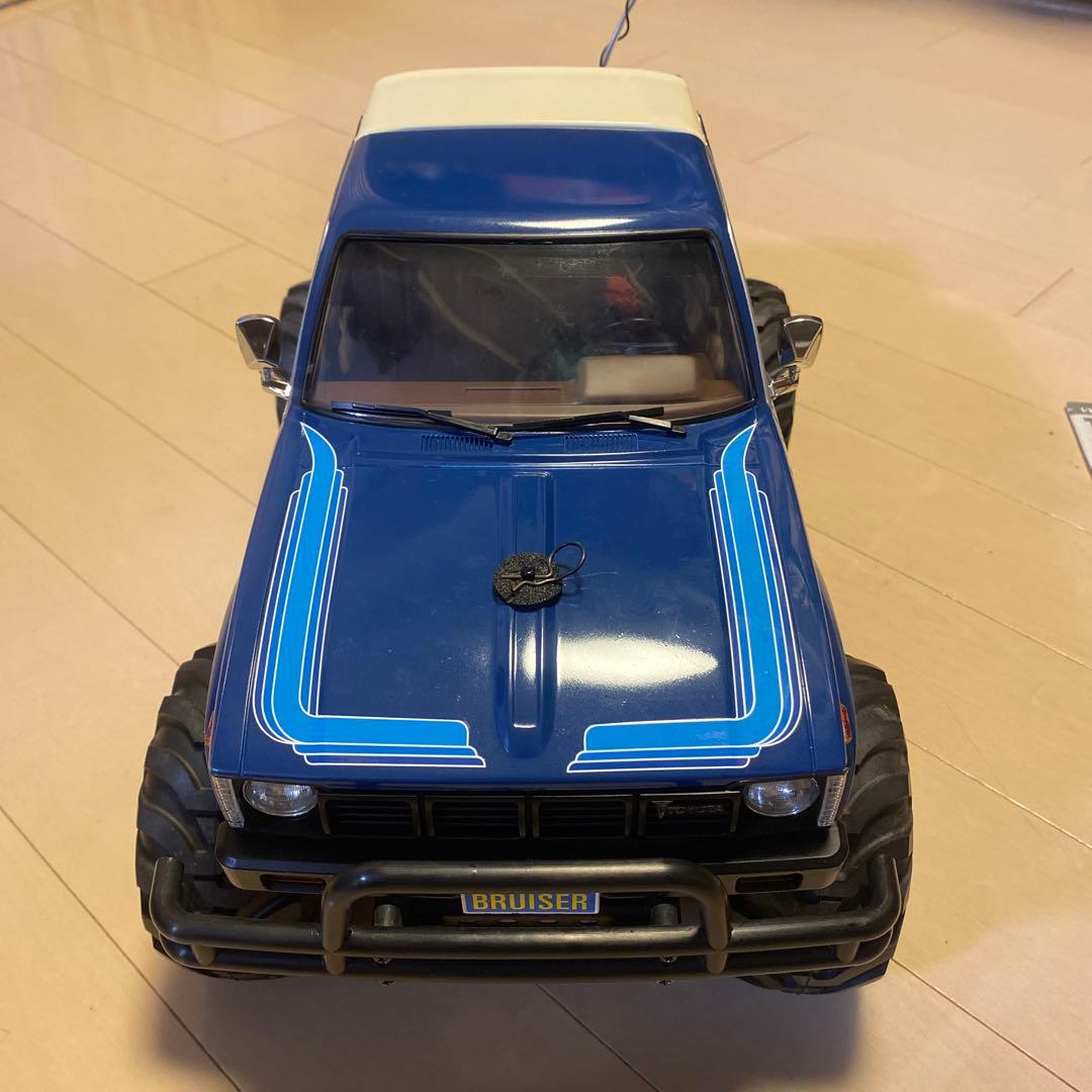 【中古】【美品】タミヤ 1/10 電動RCトヨタハイラックス 4WD ハイリフト